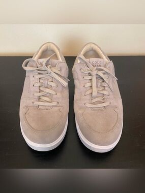 Cole Haan Grand Comfort Gray Suede Sneakers Women's Size 8 W24746